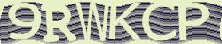 Darstellung des Captcha-Codes.