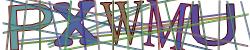 Darstellung des Captcha-Codes.