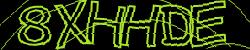 Darstellung des Captcha-Codes.