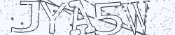 Darstellung des Captcha-Codes.