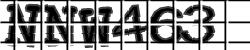 Darstellung des Captcha-Codes.