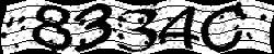 Darstellung des Captcha-Codes.