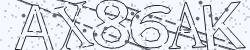 Darstellung des Captcha-Codes.