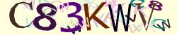 Darstellung des Captcha-Codes.