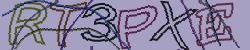 Darstellung des Captcha-Codes.