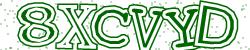 Darstellung des Captcha-Codes.