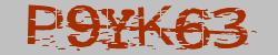 Darstellung des Captcha-Codes.