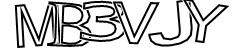Darstellung des Captcha-Codes.