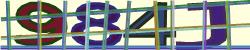 Darstellung des Captcha-Codes.