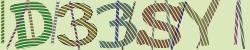Darstellung des Captcha-Codes.