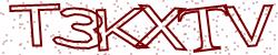 Darstellung des Captcha-Codes.