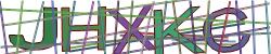 Darstellung des Captcha-Codes.