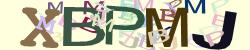 Darstellung des Captcha-Codes.