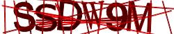 Darstellung des Captcha-Codes.