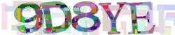 Darstellung des Captcha-Codes.