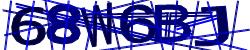 Darstellung des Captcha-Codes.