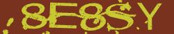 Darstellung des Captcha-Codes.