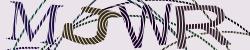 Darstellung des Captcha-Codes.