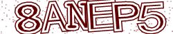 Darstellung des Captcha-Codes.