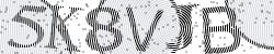 Darstellung des Captcha-Codes.