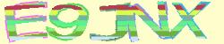 Darstellung des Captcha-Codes.