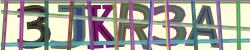Darstellung des Captcha-Codes.