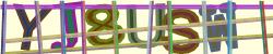 Darstellung des Captcha-Codes.