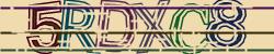 Darstellung des Captcha-Codes.