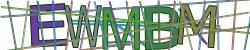 Darstellung des Captcha-Codes.