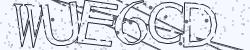Darstellung des Captcha-Codes.