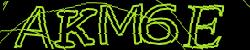 Darstellung des Captcha-Codes.