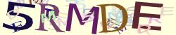 Darstellung des Captcha-Codes.