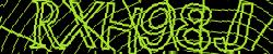 Darstellung des Captcha-Codes.