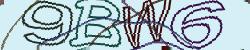 Darstellung des Captcha-Codes.