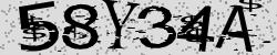 Darstellung des Captcha-Codes.