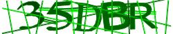 Darstellung des Captcha-Codes.