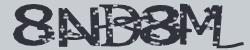 Darstellung des Captcha-Codes.