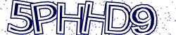 Darstellung des Captcha-Codes.
