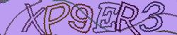 Darstellung des Captcha-Codes.