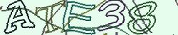 Darstellung des Captcha-Codes.