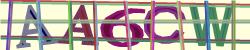Darstellung des Captcha-Codes.